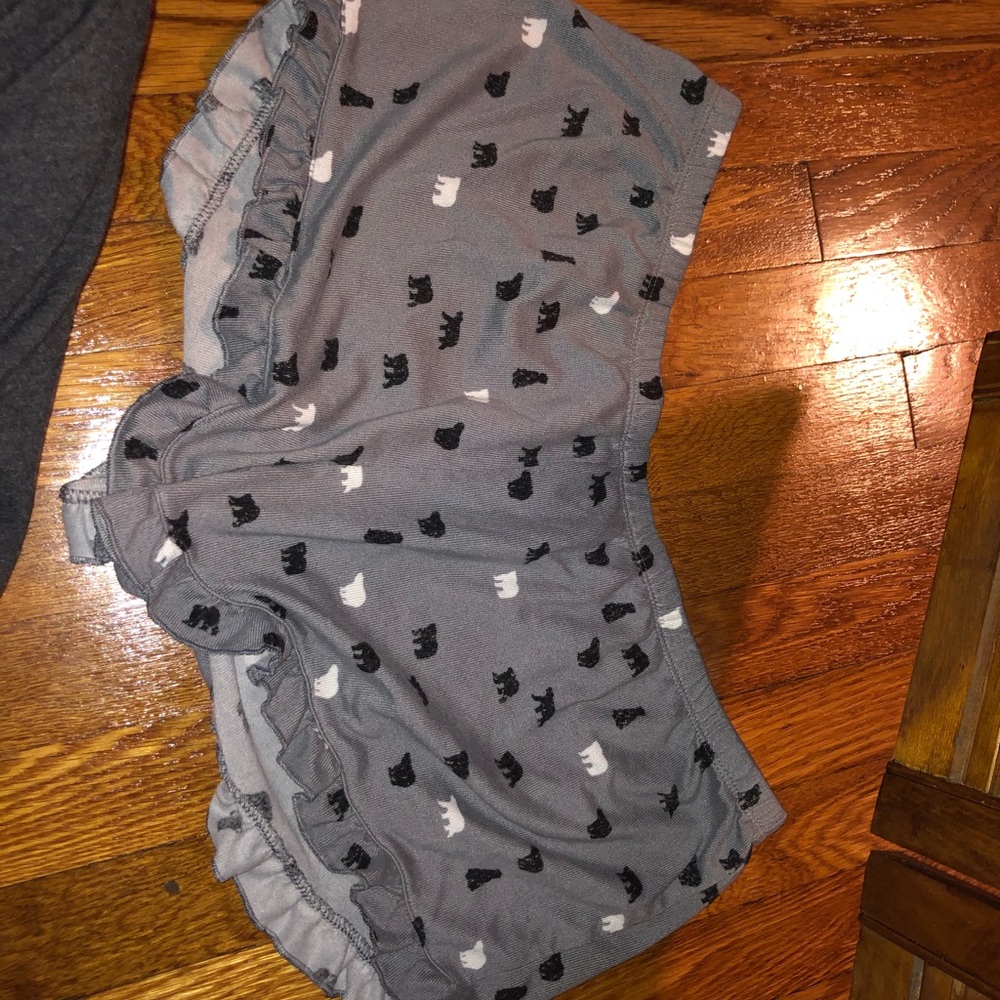 Cozy polar bear sleep shorts!